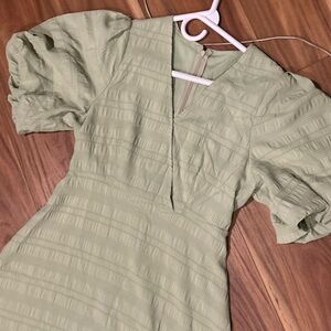 Elegant Green Maxi Dress